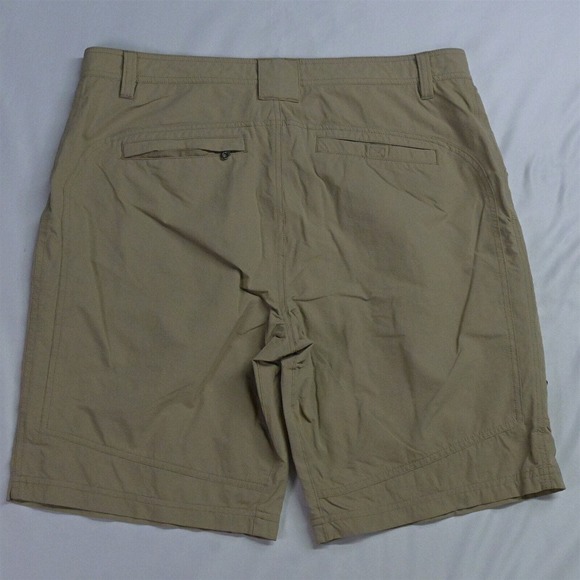 Just Keep Living 36 x‎ 11" Khaki Tech Stretch Performance Outdoor Cargo Shorts - Picture 7 of 7
